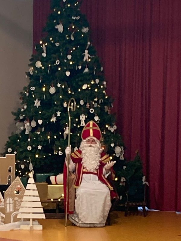 Photo avec le Saint-Nicolas